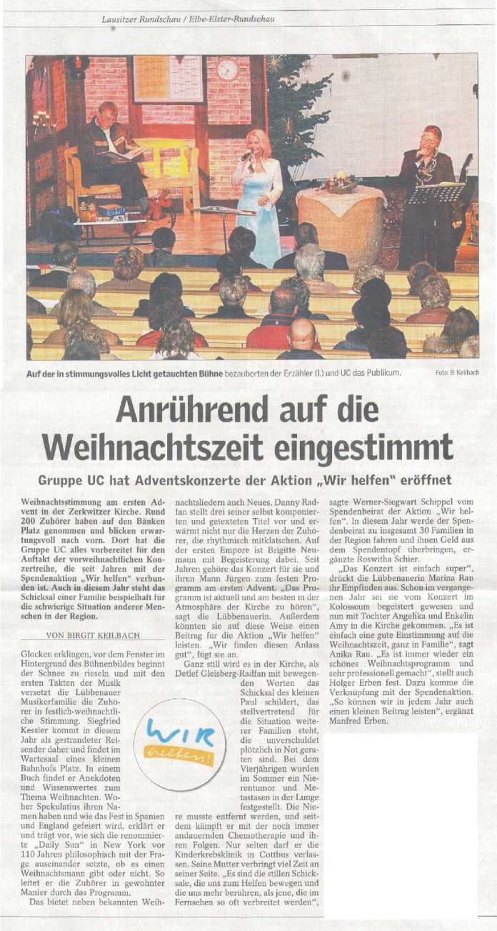 Anr�hrend auf die Weihnachtszeit eingestimmt
