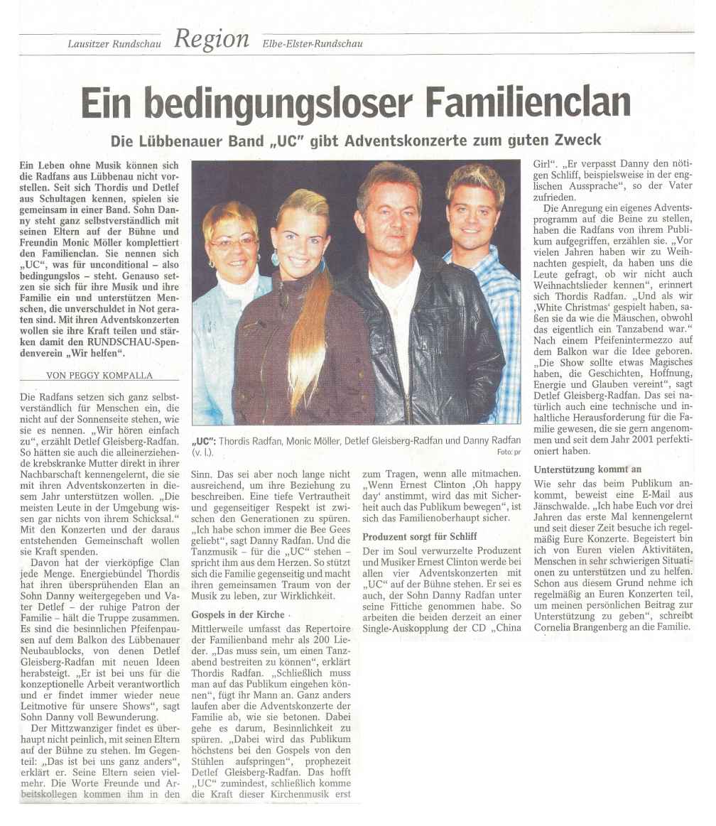 Ein beingungsloser Familienclan
