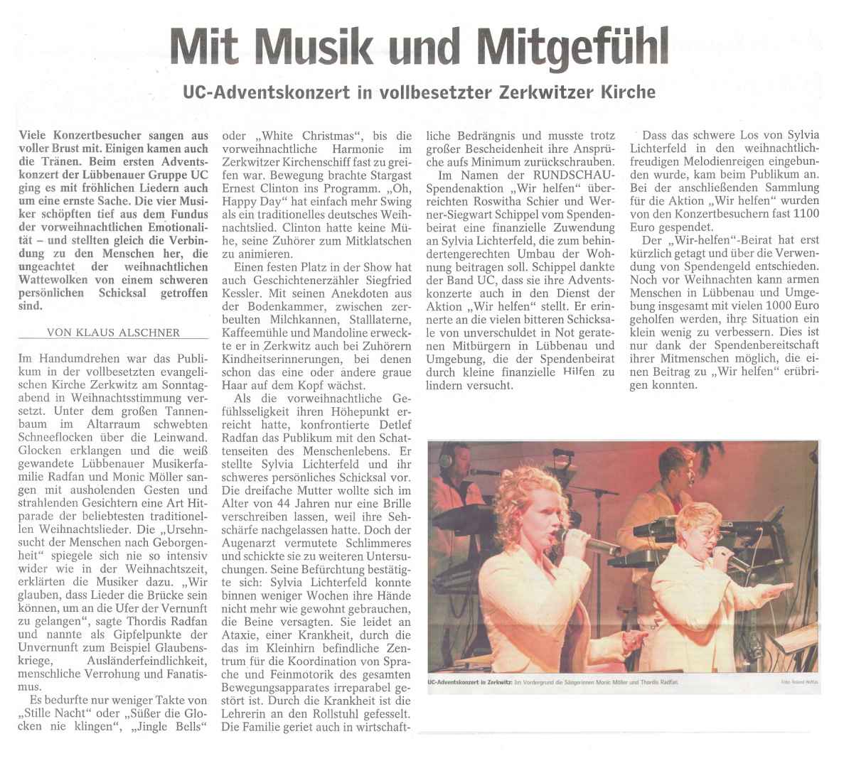 Mit musik und mitgef�hl
