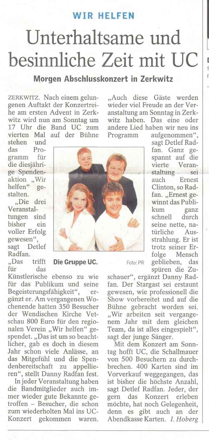 Unterhaltsame und besiinliche zeit