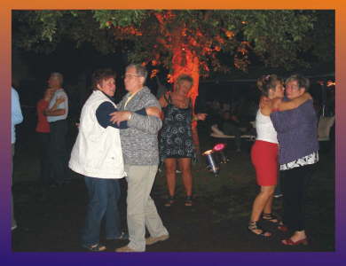 die 4. Gartenparty, bei wieder besserem Wetter...