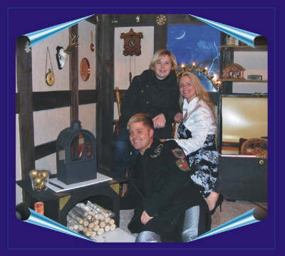 Danny, Katrin und Monic