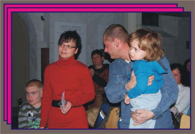 Nico, Y. & A. Leupold und der kleinste der Famili